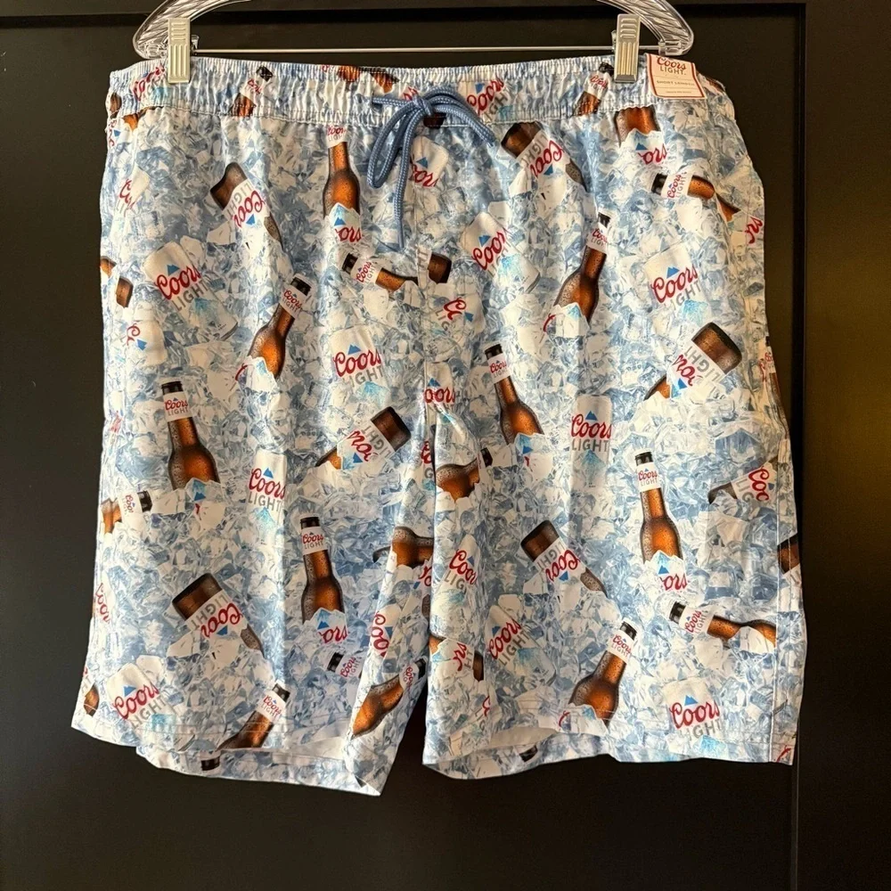 NWT Coors Light men’s size 2XB hybrid shorts.